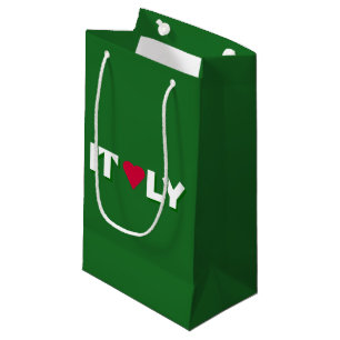 I Heart Italy Logo Kleine Geschenktüte
