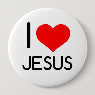I HEART JESUS BUTTON