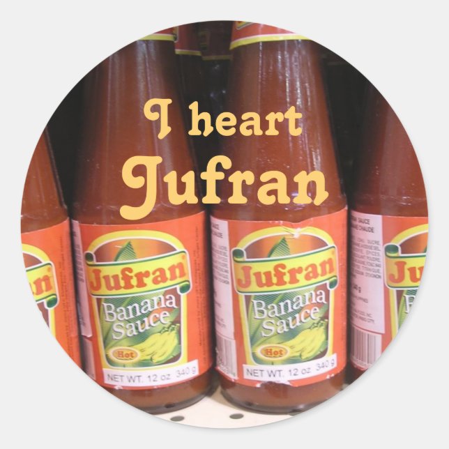 I heart Jufran Aufkleber (Vorderseite)