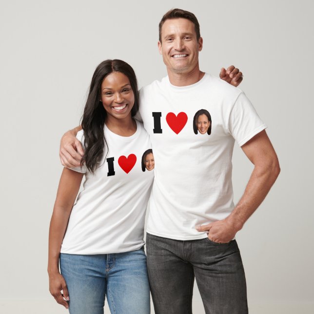 I Heart Kamala Harris T-Shirt (Unisex)