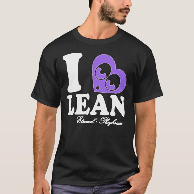 i heart lean Wesentlichen al T-Shirt (Vorderseite)