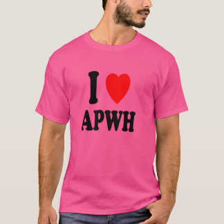 I Heart (Liebe) APWH Advanced Placement World Hist T-Shirt