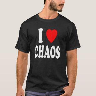 I Heart (Liebe) Chaos Prankster Trickster T-Shirt