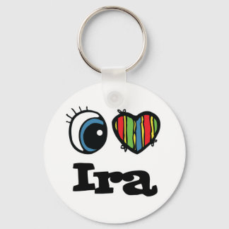 I Heart (Liebe) Ira Schlüsselanhänger