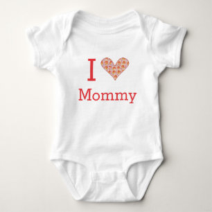 I Heart Liebe Mommy Säugling T - Shirt
