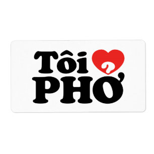 I Heart (Liebe Pho (Tôi PHỞ) vietnamesische Sprach