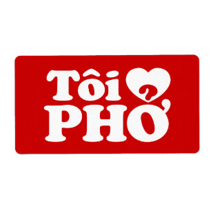 I Heart (Liebe Pho (Tôi PHỞ) vietnamesische Sprach