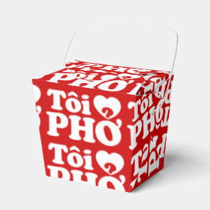 I Heart (Liebe Pho (Tôi PHỞ) vietnamesische Sprach Geschenkschachtel