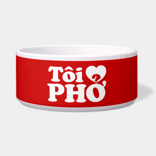 I Heart (Liebe Pho (Tôi PHỞ) vietnamesische Sprach Napf