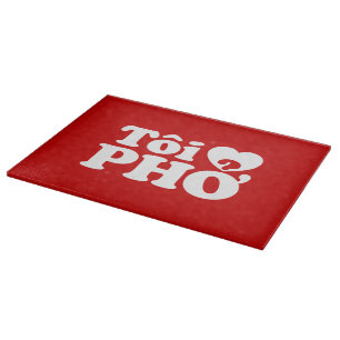 I Heart (Liebe Pho (Tôi PHỞ) vietnamesische Sprach Schneidebrett