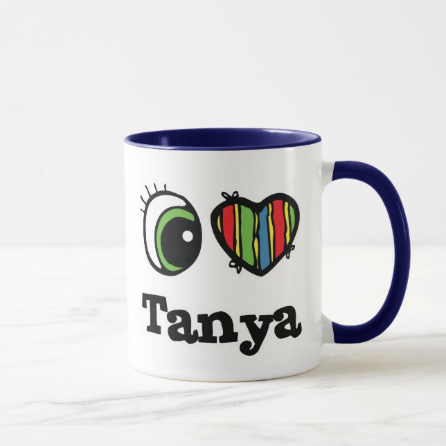 I Heart (Liebe) Tanya Tasse (Rechts)