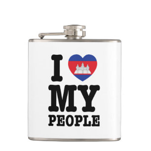 I Heart (Love) Flachmann