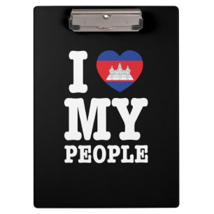 I Heart (Love) Klemmbrett