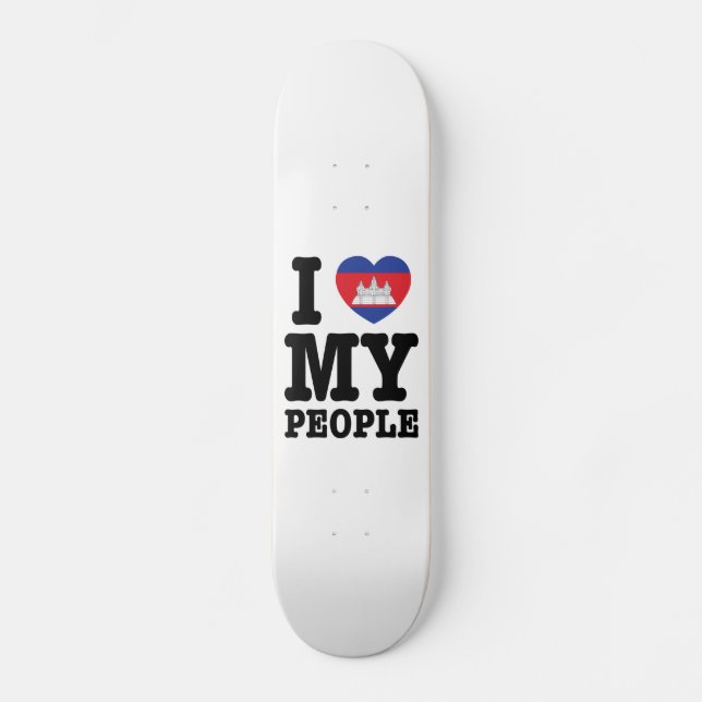 I Heart (Love) Skateboard (Vorderseite)