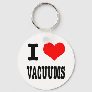 I HEART (LOVE) VACUUMS SCHLÜSSELANHÄNGER