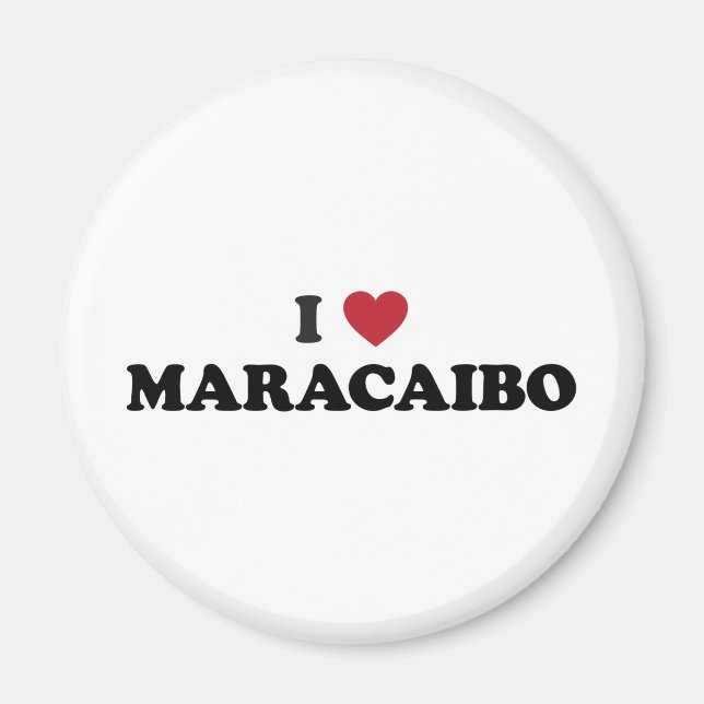 I Heart Maracaibo Venezuela Magnet (Vorne)