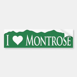 I <heart> Montrose Autoaufkleber