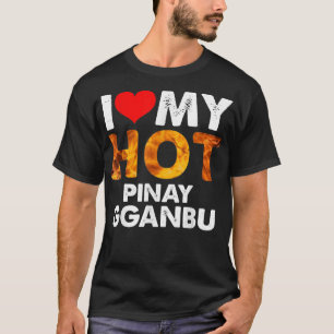I Heart My Hot Pinay Gganbu for BFFs Friends T-Shirt