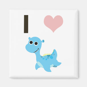 I Heart Nessie Magnet