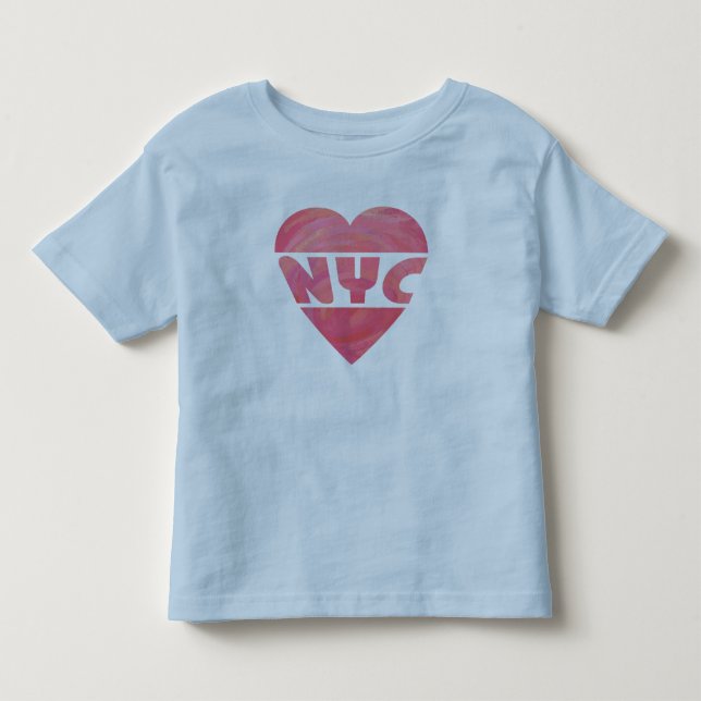 I Heart NYC Kleinkind T-shirt (Vorderseite)