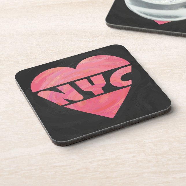 I Heart NYC Untersetzer (Linke Seite)