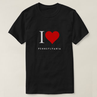 I Heart Pennsylvania blass Mens T-Shirt