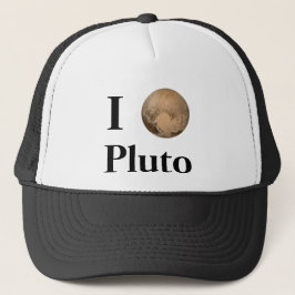 I Heart Pluto Truckerkappe