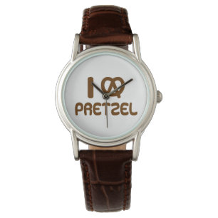 I Heart Pretzel Armbanduhr