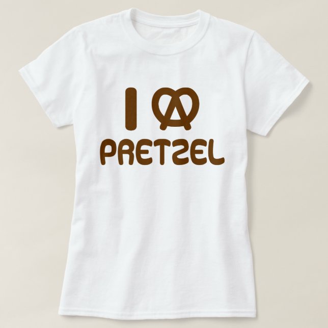 I Heart Pretzel T-Shirt (Design vorne)