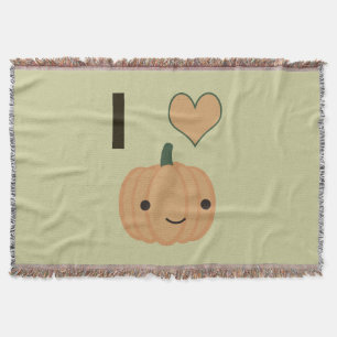 I heart Pumpkin Decke
