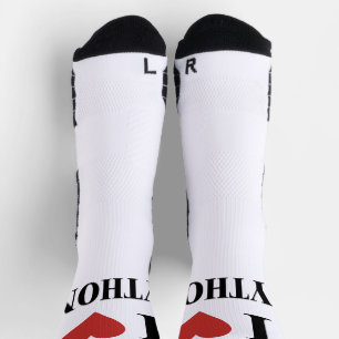 I HEART Python Socks Socken