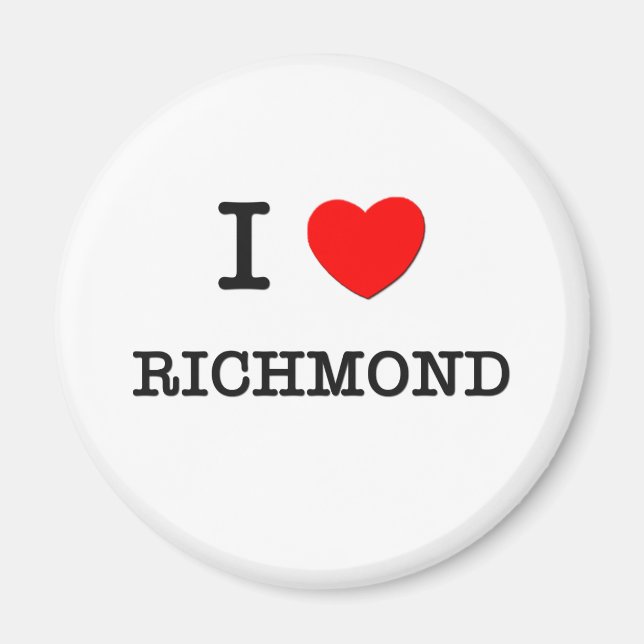 I Heart RICHMOND Magnet (Vorne)