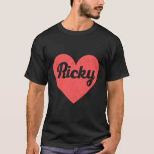 I Heart Ricky - Erste Namen und Herzen I Liebe Ric T-Shirt