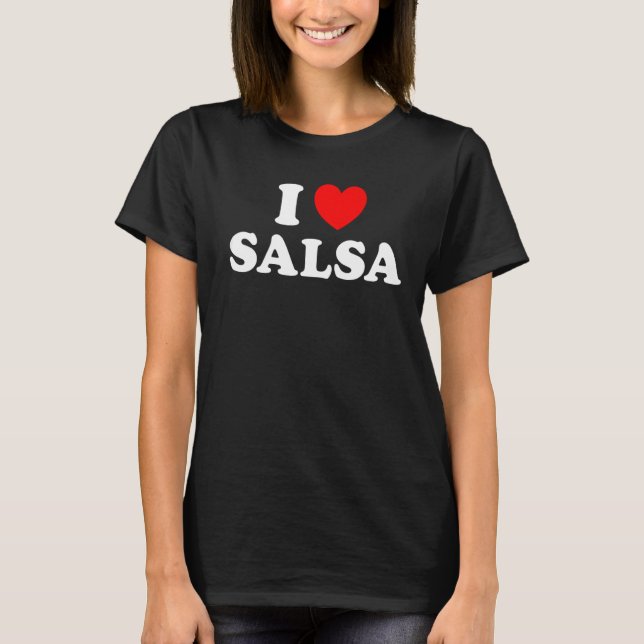 I Heart Salsa T-Shirt (Vorderseite)