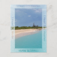 I Heart Sint Maarten Postcard