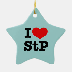 I Heart St. Paul Keramik Ornament