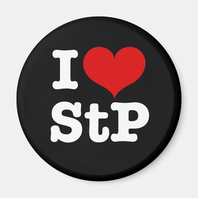I Heart St. Paul / St. Peter Magnet (Vorne)