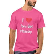 I Heart Teen Girl Ministry T - Shirts