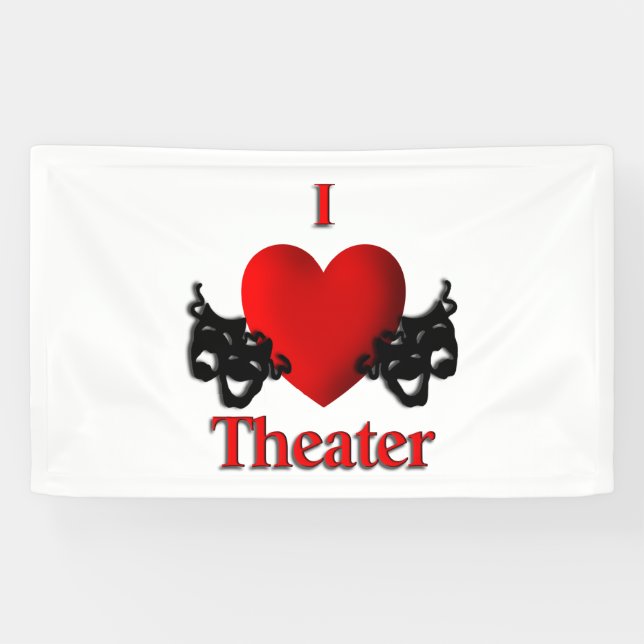 I Heart Theater Banner (Horizontal)