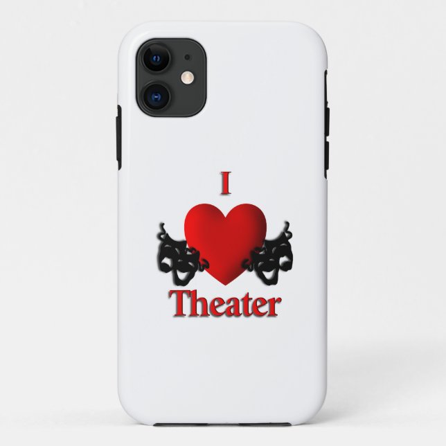 I Heart Theater Coque-Mate coque iphone (Dos)