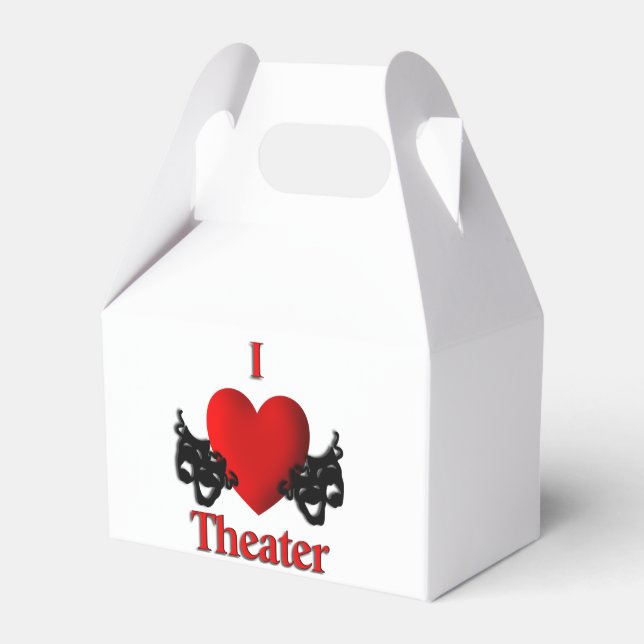 I Heart Theater Geschenkschachtel (Vorderseite)