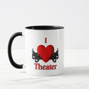 I Heart Theater Tasse