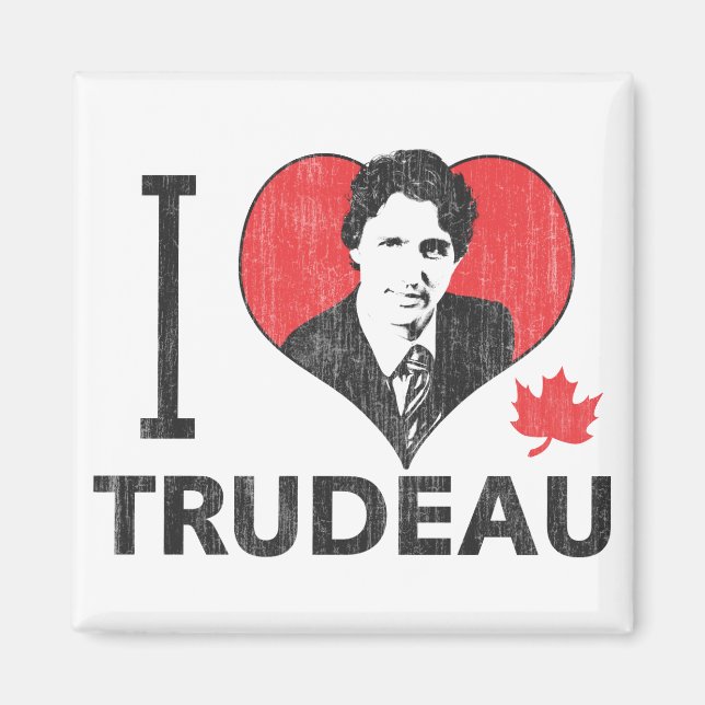I Heart Trudeau Magnet (Vorne)