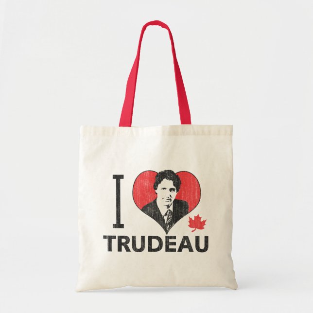I Heart Trudeau Tragetasche (Vorne)