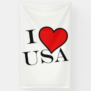 I Heart USA bk (v) bnrt Banner