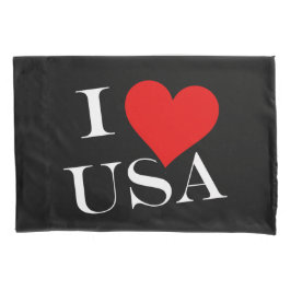 I Heart USA wt pccnt Kissenbezug
