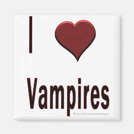 I Heart Vampires Magnet