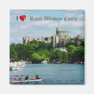 I heart Windsor Castle Kühlschrankmagnet