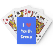 I Heart Youth Group Classic Spielkarten