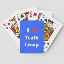 I Heart Youth Group Classic Spielkarten